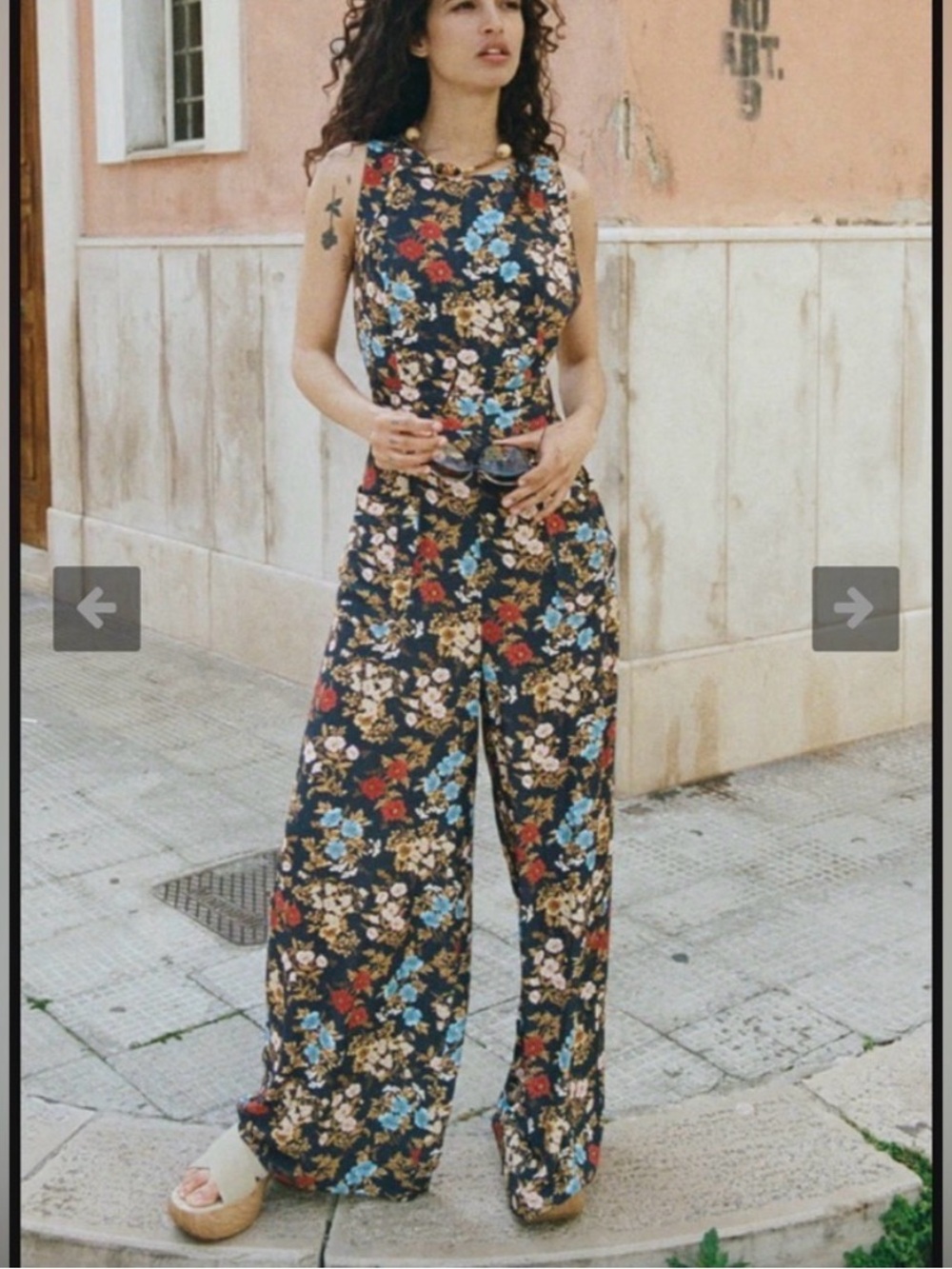 Spell and the Gypsy Flora jumpsuit mystic M